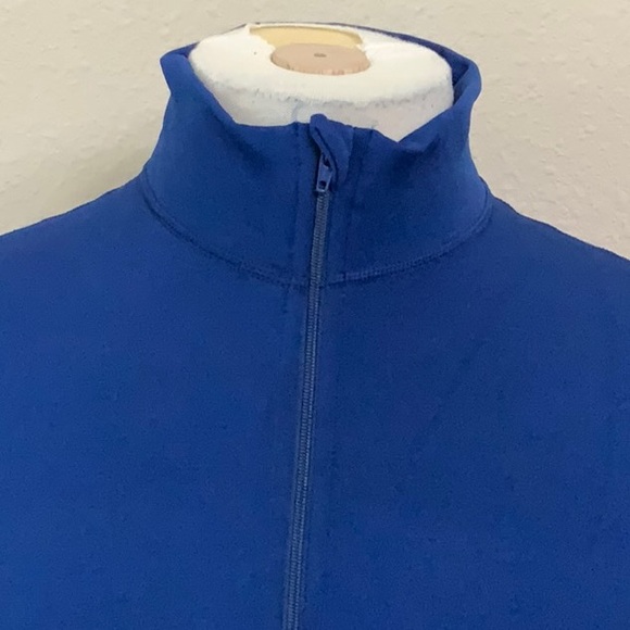 PolarMax 4.0 HEAVYWEIGHT ZIP MOCK FLEECE - SodaLt Blue - Picture 7 of 14